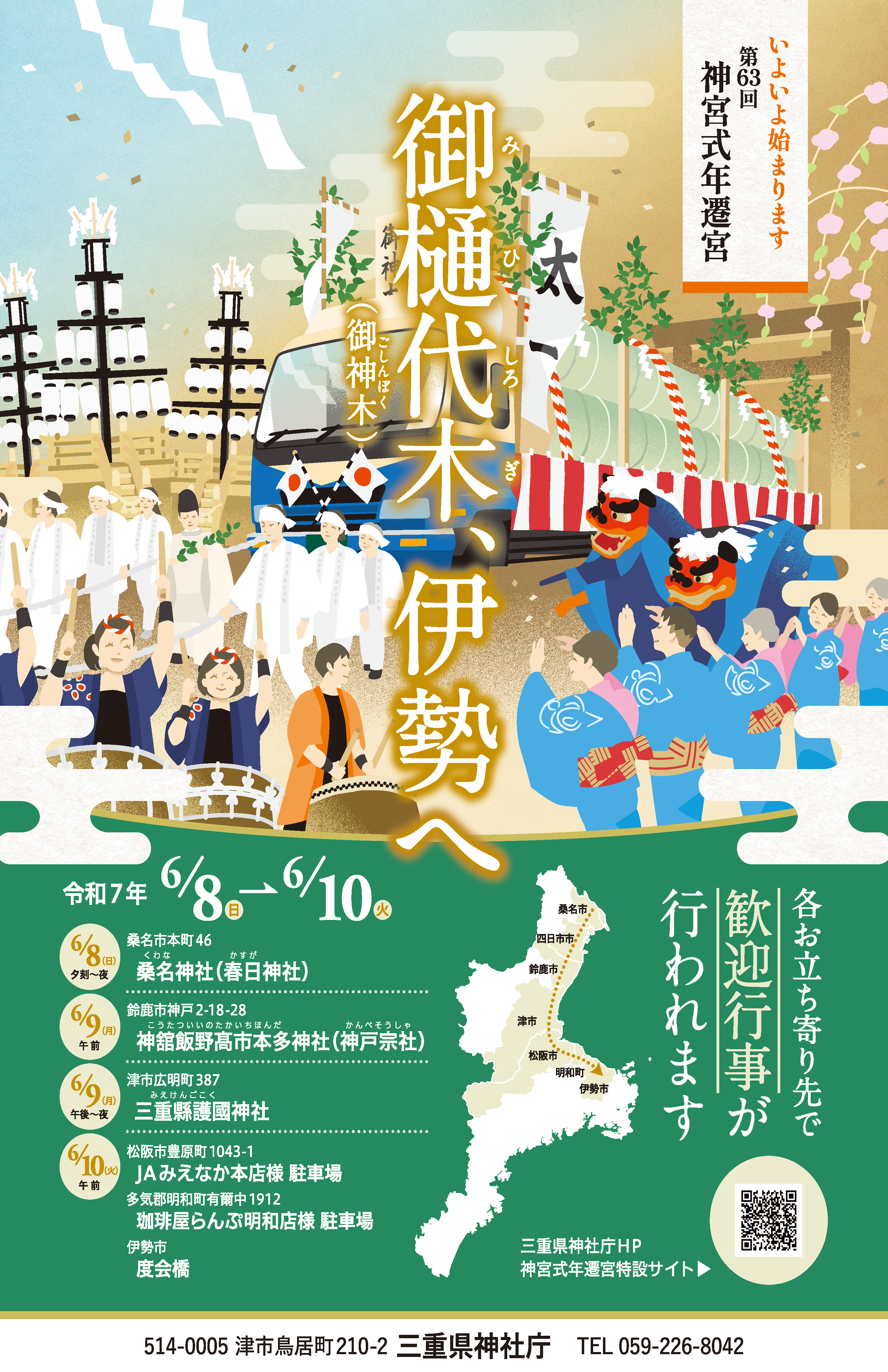伊勢神宮第63回式年遷宮諸祭 – 神戸宗社