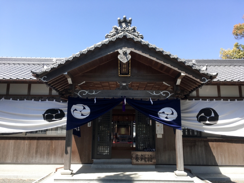 八幡神社（地子町）の外観風景