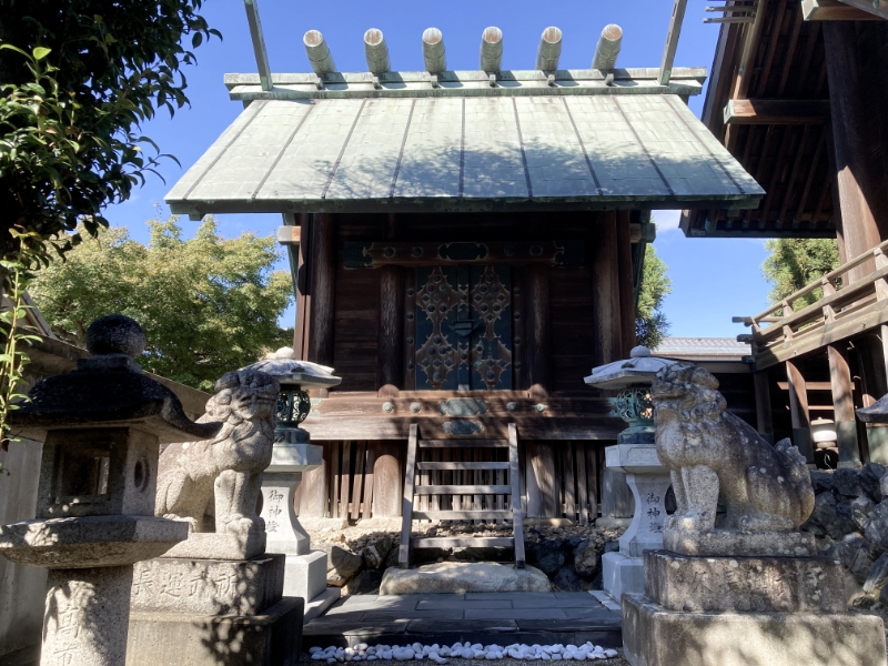 神戸神社の慰霊殿